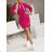 Women's Long Sleeve Sweatshirt Dress (S/M/L ONE SIZE) ITALIAN FASHION IMD22777