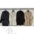 Women's Long Sleeve Hooded Alpaca Coat (S/M ONE SIZE) POLISH FASHION IMWK23747