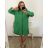 Women's Plus Size Long Sleeve Coat (3XL/4XL ONE SIZE) ITALIAN FASHION IMWQ233045