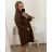 Women's Plus Size Long Sleeve Coat (3XL/4XL ONE SIZE) ITALIAN FASHION IMWQ233045