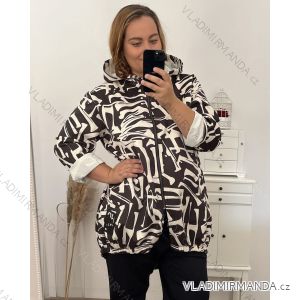 Shirt extended 3/4 long sleeve women's (L/XL/2XL ONE SIZE) ITALIAN FASHION IM423025