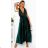 Women's Sleeveless Sequin Velvet Long Party Dress (S/M ONE SIZE) ITALIAN FASHION IMWB233931
