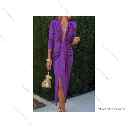 Women's Summer Elegant Strapless Dress (S/M ONE SIZE) ITALIAN FASHION IMPBB23A107661