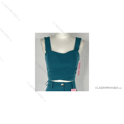 Women's Strapless Crop Top (S/M ONE SIZE) ITALIAN FASHION IMPBB23Y20267