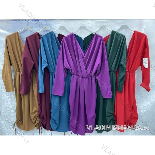 Tunic / blouse long sleeve women's oversized (3XL / 4XL ONE SIZE) ITALIAN FASHION IMWQ2191650