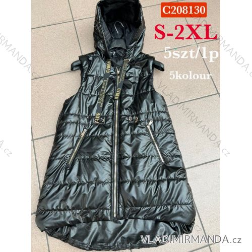 Women's hooded vest (S-2XL) ITALIAN FASHION PIU ANNA PMW222286