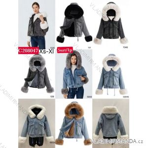 Women's hooded vest (S-2XL) ITALIAN FASHION PIU ANNA PMW222286L