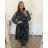 Women's Long Sleeve Shirt Dress (S/M ONE SIZE) ITALIAN FASHION IMWGM23447