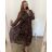 Women's Long Sleeve Shirt Dress (S/M ONE SIZE) ITALIAN FASHION IMWGM23447