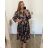 Women's Long Sleeve Shirt Dress (S/M ONE SIZE) ITALIAN FASHION IMWGM23447