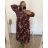 Women's Long Sleeve Shirt Dress (S/M ONE SIZE) ITALIAN FASHION IMWGM23447