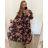 Women's Long Sleeve Shirt Dress (S/M ONE SIZE) ITALIAN FASHION IMWGM23447