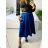Women's Mid-Length Skirt (S/M ONE SIZE) ITALIAN FASHION IMM23HG4911/DU Dark Pink