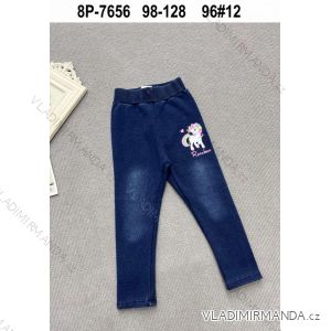 Children's girls' skinny jeans leggings (98-128) ACTIVE SPORT ACT238P-7656