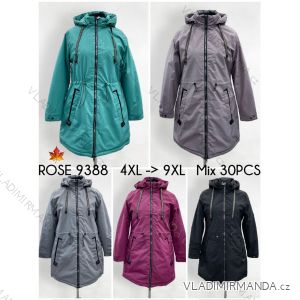 Plus Size Quilted Hooded Jacket (5XL-9XL) Victoria rossi ELR22ROSSi22-10