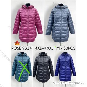 Plus Size Quilted Hooded Jacket (5XL-9XL) Victoria rossi ELR22ROSSi22-10