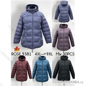 Plus Size Quilted Hooded Jacket (5XL-9XL) Victoria rossi ELR22ROSSi22-10