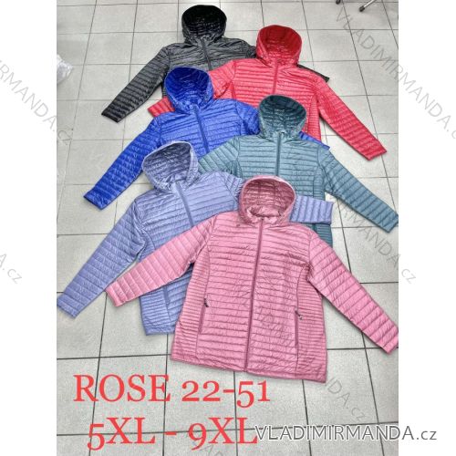 Plus Size Quilted Hooded Jacket (5XL-9XL) Victoria rossi ELR22ROSSi22-10