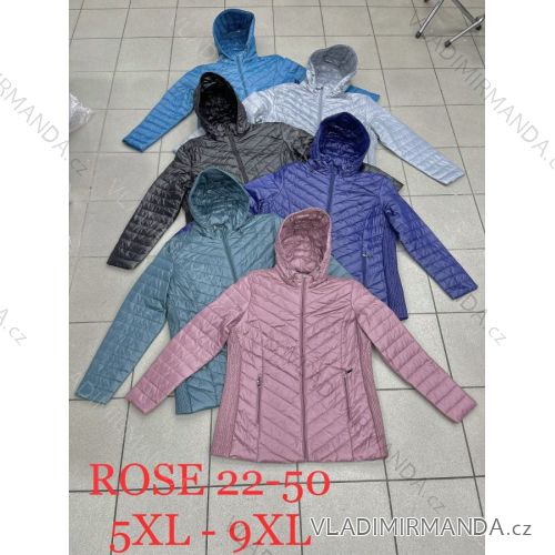 Plus Size Quilted Hooded Jacket (5XL-9XL) Victoria rossi ELR22ROSSi22-10