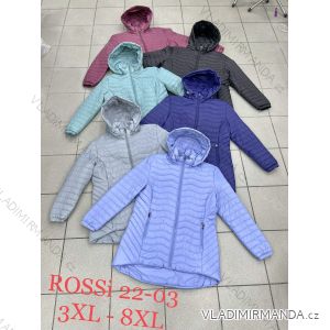 Plus Size Quilted Hooded Jacket (5XL-9XL) Victoria rossi ELR22ROSSi22-10