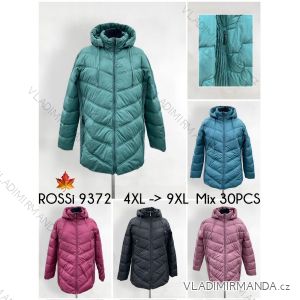 Plus Size Quilted Hooded Jacket (5XL-9XL) Victoria rossi ELR22ROSSi22-10