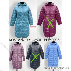 Plus Size Quilted Hooded Jacket (5XL-9XL) Victoria rossi ELR22ROSSi22-10