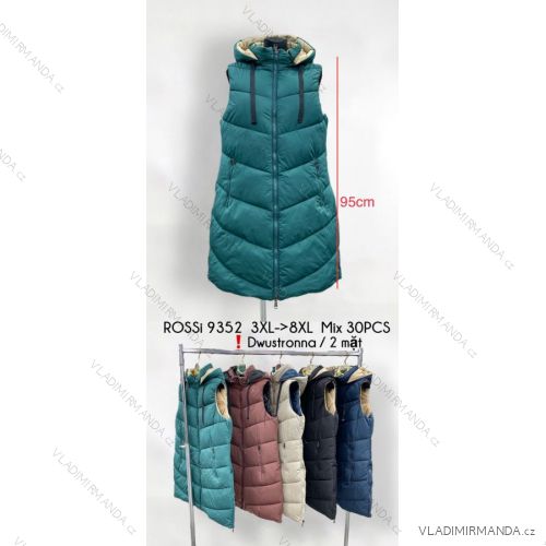 Plus Size Quilted Hooded Jacket (5XL-9XL) Victoria rossi ELR22ROSSi22-10