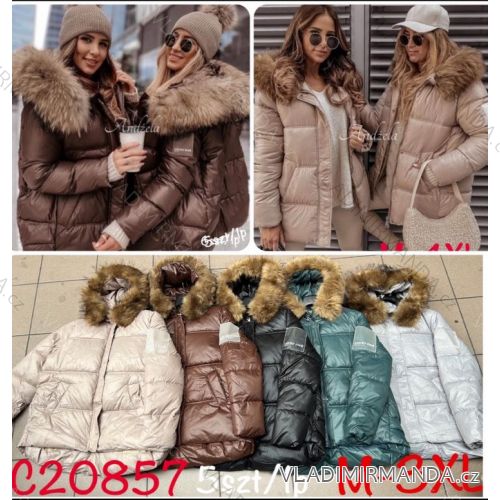 Women's hooded vest (S-2XL) ITALIAN FASHION PIU ANNA PMW222286L