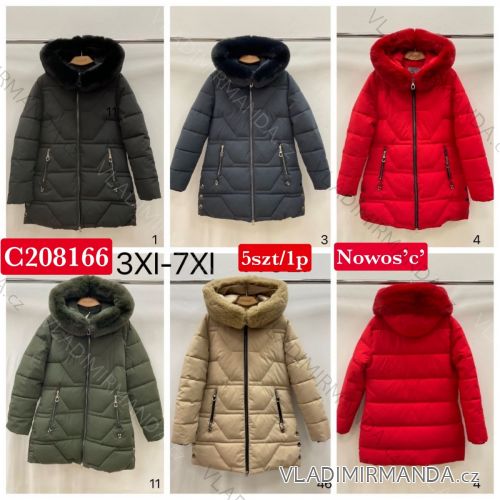 Women's hooded vest (S-2XL) ITALIAN FASHION PIU ANNA PMW222286L
