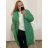 Jacket coat quilted oversize long sleeve women's plus size (2XL/3XL ONE SIZE) ITALIAN FASHION IMWCT233519