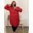 Jacket coat quilted oversize long sleeve women's plus size (2XL/3XL ONE SIZE) ITALIAN FASHION IMWCT233519
