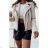 Women's Long Sleeve Leather Jacket (S-XL) ITALIAN FASHION IMWE23120