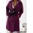 Women's Fluffy Long Sleeve Coat (SL) ITALIAN FASHION IMWL22020