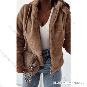 Women's Long Sleeve Leather Jacket (S-XL) ITALIAN FASHION IMWE23120