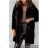 Women's Fluffy Long Sleeve Coat (SL) ITALIAN FASHION IMWL22020
