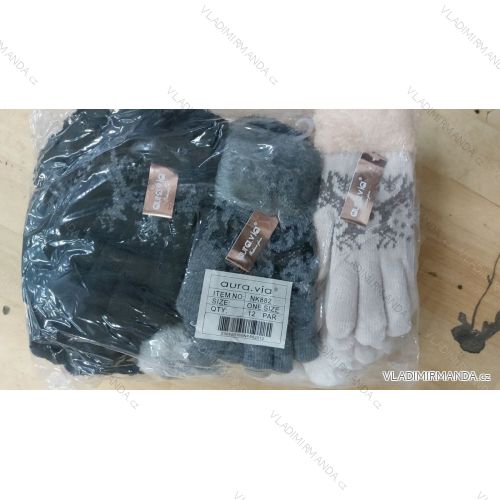 Women's finger gloves (ONE SIZE) AURA.VIA AURA23NK882