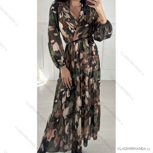 Women's Long Sleeve Dress (S/M ONE SIZE) ITALIAN FASHION IMPBB23F12333