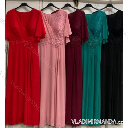 Dress classic short sleeve women (uni S / M) ITALIAN FASHION IMC20203