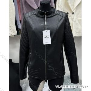Women's leather jacket (S-2XL) POLISH FASHION PMWBG23AT-011