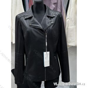 Women's Leatherette Jacket Plus Size (3XL-7XL) POLISH FASHION PMWBG23814