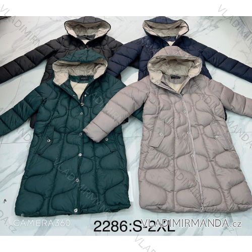 Zip Hooded Jacket Long Sleeve Women's Plus Size (3XL-8XL) POLISH FASHION PMWT21T21-69