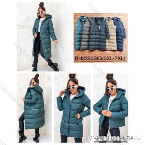 Zip Hooded Jacket Long Sleeve Women's Plus Size (3XL-8XL) POLISH FASHION PMWT21T21-69