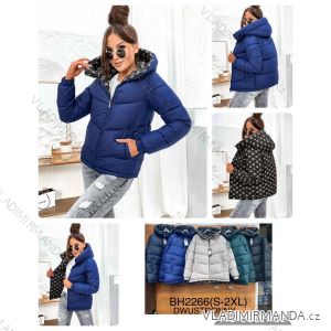 Zip Hooded Jacket Long Sleeve Women's Plus Size (3XL-8XL) POLISH FASHION PMWT21T21-69