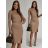Women's Long Stretch Sleeveless Summer Dress (S / M / L ONE SIZE) ITALIAN FASHION IMWC222492