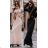 Women's Long Stretch Sleeveless Summer Dress (S / M / L ONE SIZE) ITALIAN FASHION IMWC222492
