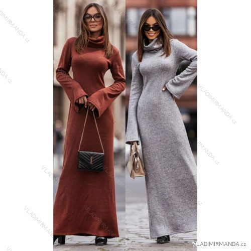 Women's Long Stretch Sleeveless Summer Dress (S / M / L ONE SIZE) ITALIAN FASHION IMWC222492