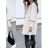 Women's Fluffy Coat (S/M ONE SIZE) ITALIAN FASHION IMWKK223668