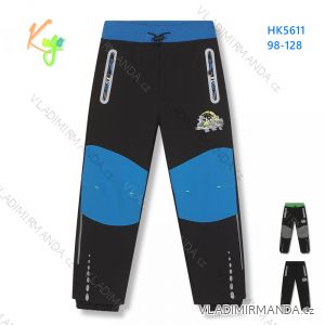 Winter girls' fleece fleece trousers (98-128) KUGO HK2871