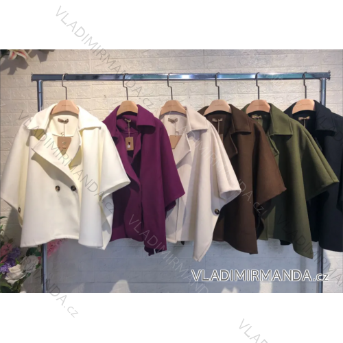 Women's Long Sleeve Coat (S/M ONE SIZE) ITALIAN FASHION IMPGM235272