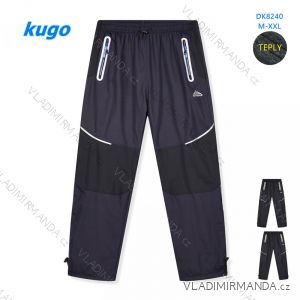 Fleece-insulated woolen pants for men (M-XXL) KUGODK8240